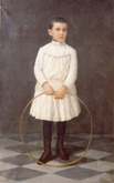 NIÑA CON JUGUETE