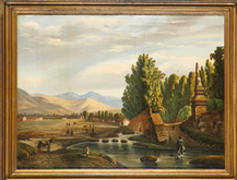 VISTA DE LOS TAJAMARES DEL MAPOCHO