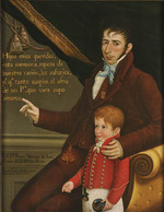 DON RAMÓN MARTÍNEZ DE LUCO Y CALDERA Y SU HIJO DON JOSÉ FABIÁN