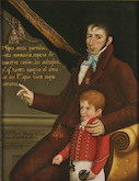 DON RAMÓN MARTÍNEZ DE LUCO Y CALDERA Y SU HIJO DON JOSÉ FABIÁN