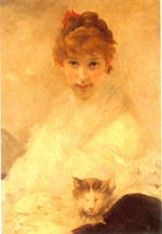 NIÑA DEL GATO, PARÍS