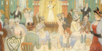 UNA ESCENA EN UN RESTAURANT