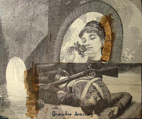 Collage nº 3 (Mujer y soldado)