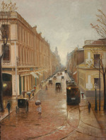 CALLE AHUMADA EN 1902