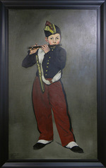 EL TOCADOR DE FLAUTA (Copia de Edouard Manet)