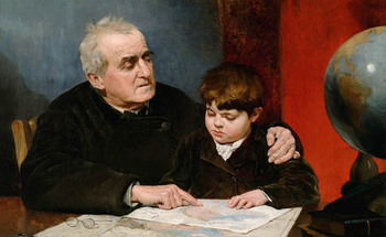 LECCIÓN DE GEOGRAFÍA, 1883