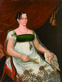 RETRATO DE DOÑA MERCEDES VILLEGAS ROMERO Y AGUILA