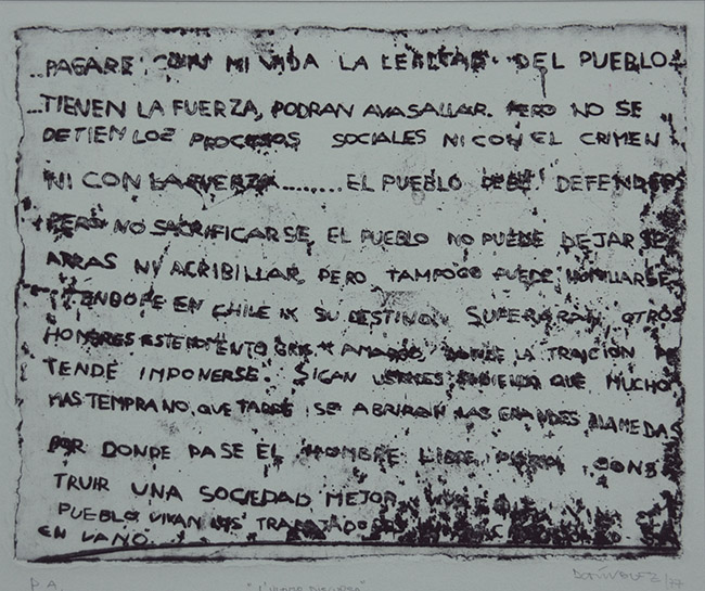 El último discurso El último discurso