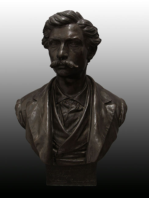 BUSTO (RETRATO) DE NICANOR PLAZA BUSTO (RETRATO) DE NICANOR PLAZA