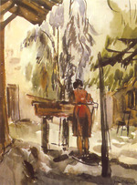 INTERIOR DE PATIO DE CONTULMO INTERIOR DE PATIO DE CONTULMO