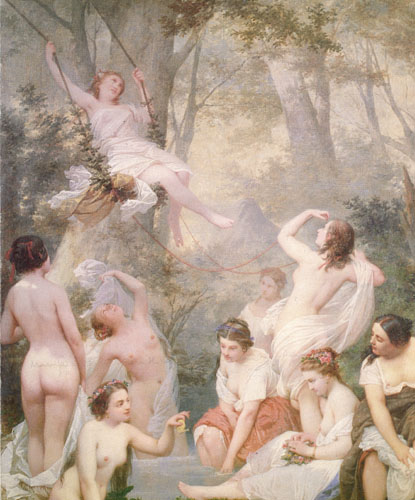 Ninfas en el Baño Ninfas en el Baño