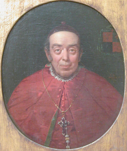 RETRATO DEL OBISPO DOCTOR DIEGO ANTONIO DE ELIZONDO Y RETRATO DEL OBISPO DOCTOR DIEGO ANTONIO DE ELIZONDO Y