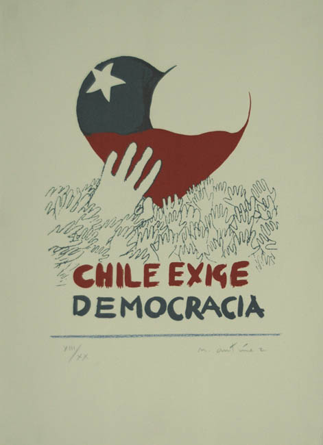 CHILE EXIGE DEMOCRACIA CHILE EXIGE DEMOCRACIA