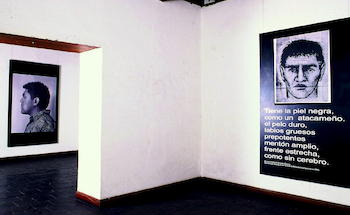 BAJO SOSPECHA, 1998 (vista de la exposición Posada del Corregidor)