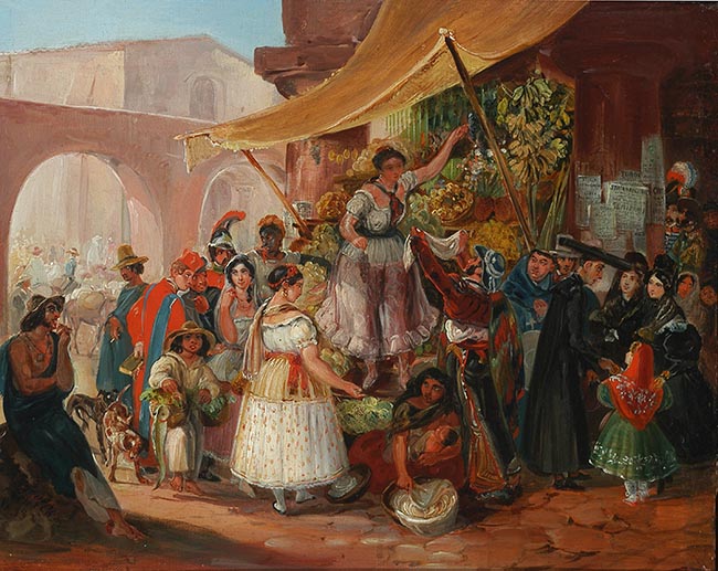 LA REINA DEL MERCADO, 1833 LA REINA DEL MERCADO, 1833