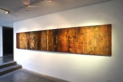 ORATORIO (vista de la exposición en la Galería Malborough, Santiago, Chile)