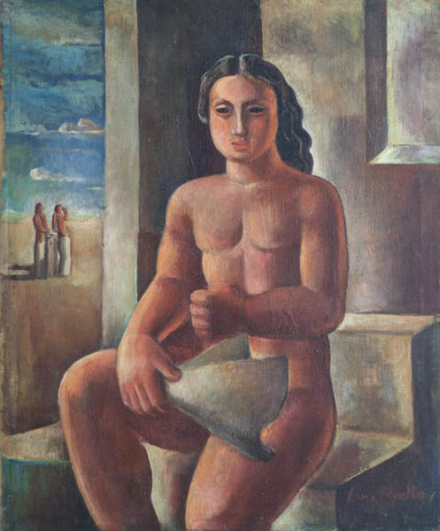 DESNUDO DE MUJER (detalle), ca. 1937 DESNUDO DE MUJER (detalle), ca. 1937