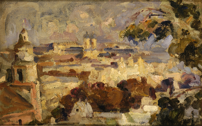 PANORAMA DE SANTIAGO, ca. 1915 PANORAMA DE SANTIAGO, ca. 1915