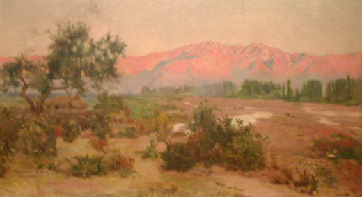 PAISAJE CON CORDILLERA, 1901 PAISAJE CON CORDILLERA, 1901